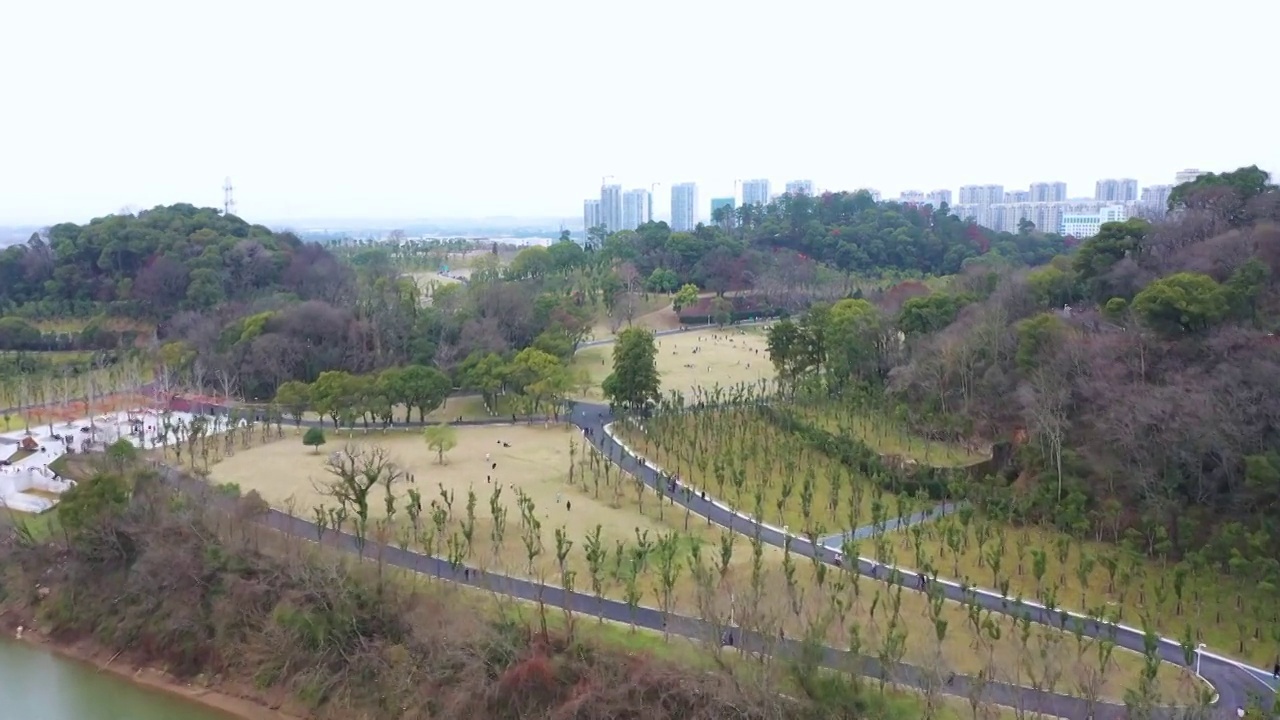 江西吉安神冈山公园视频素材