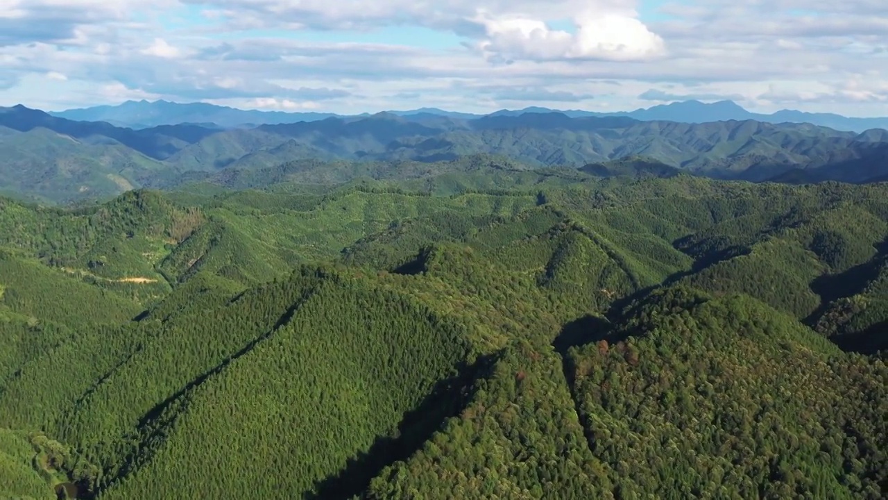 江西永新九陇山视频素材