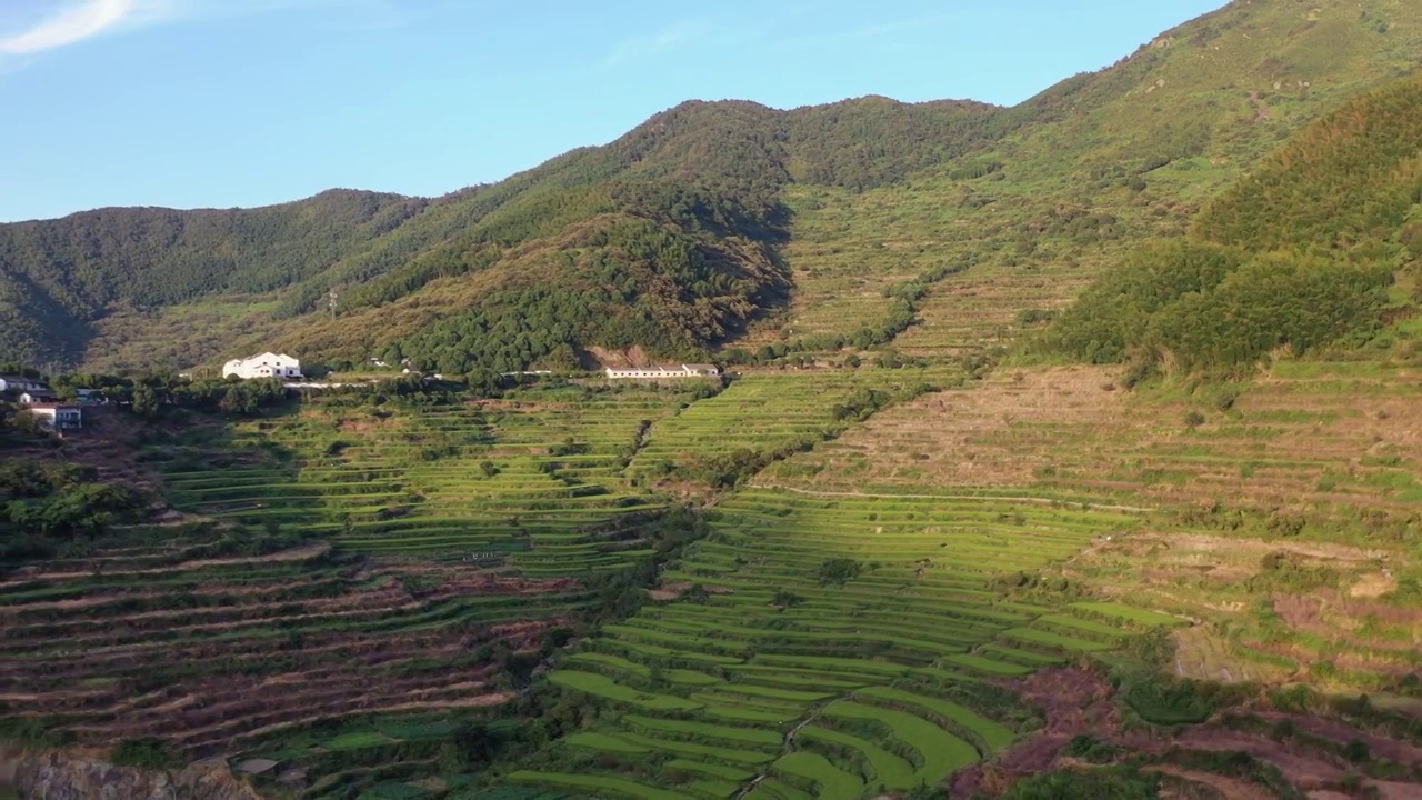 浙江绍兴上虞覆厄山景区视频素材