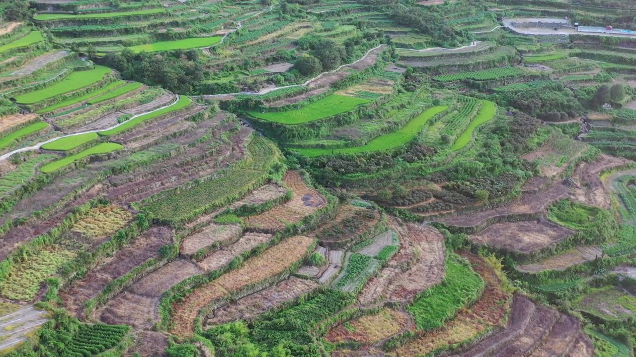 浙江绍兴上虞覆厄山景区视频素材