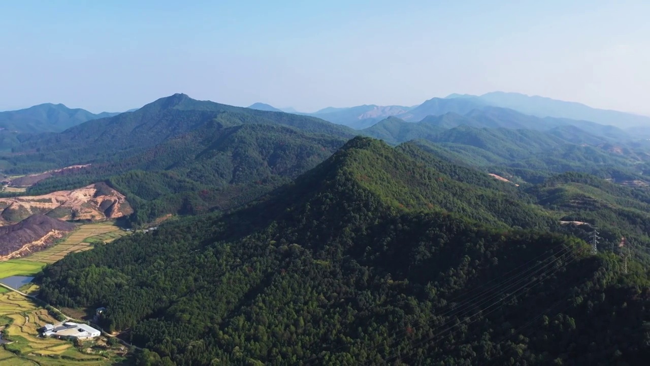 航拍文峰山视频素材