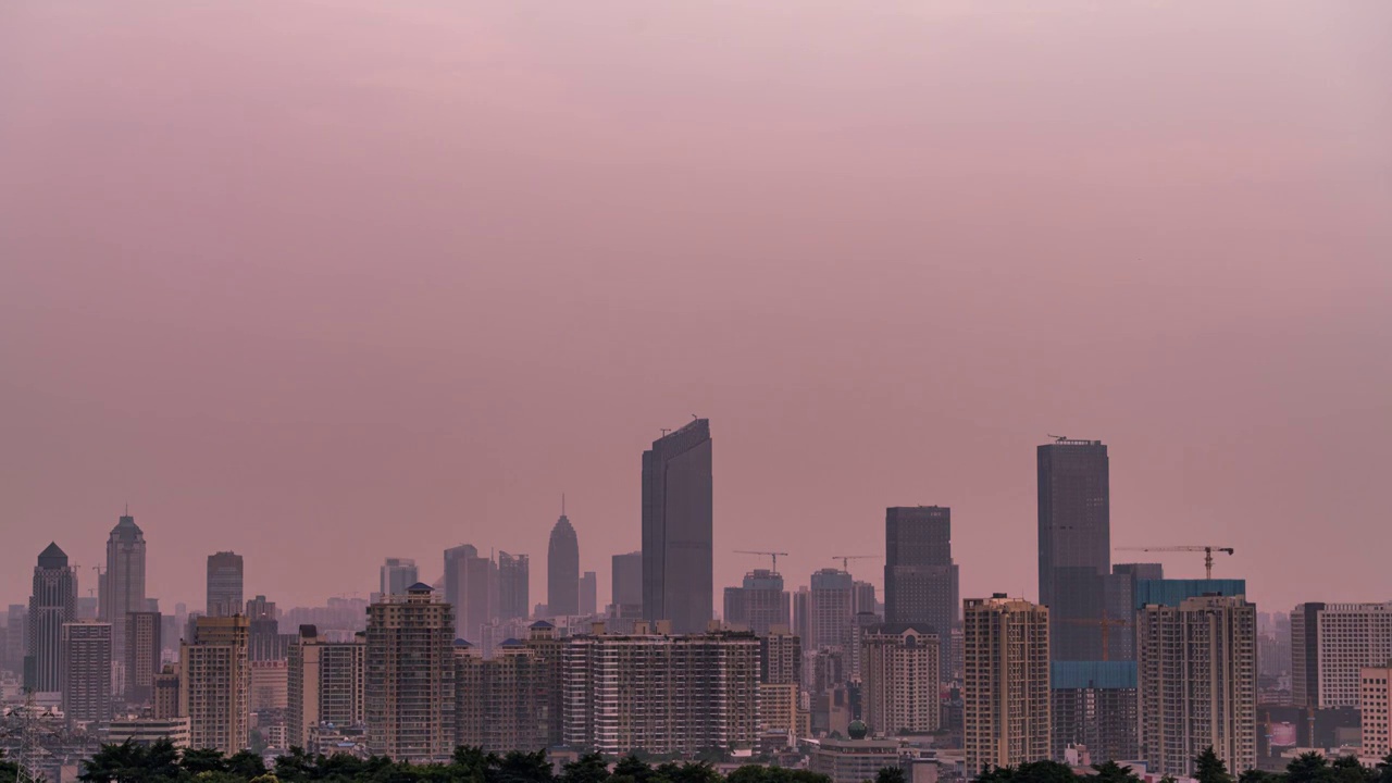 武汉城市延时视频素材