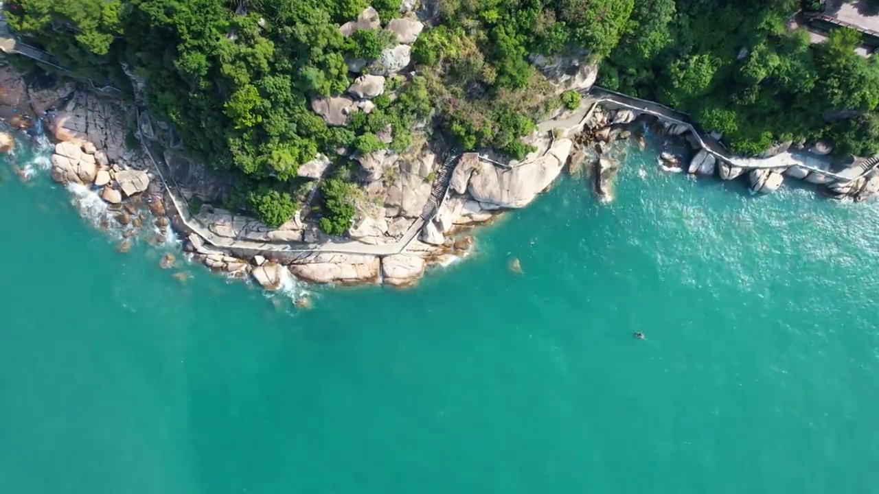 珠海外伶仃岛风光视频素材