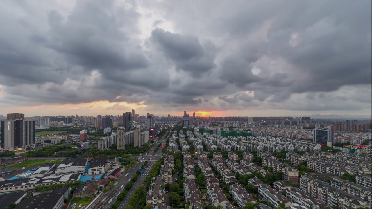 宁波城市风光视频素材