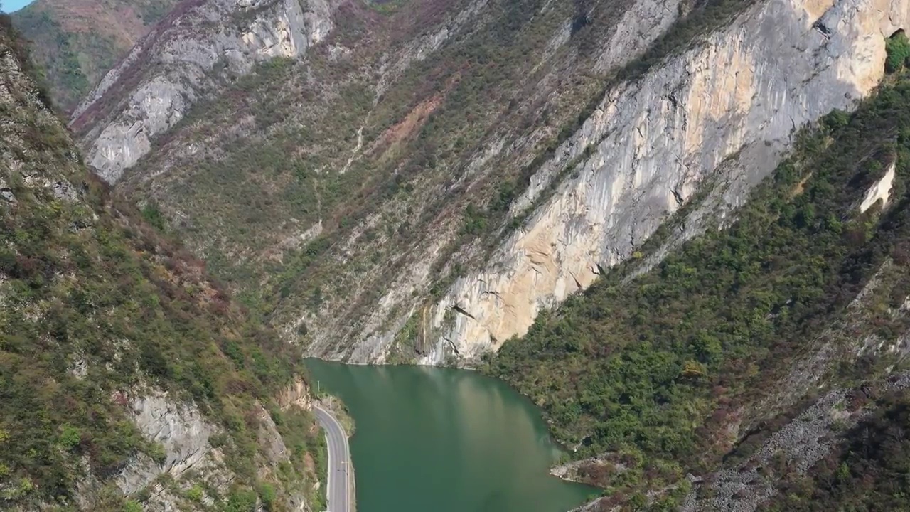 重庆：初秋的长江风光视频素材