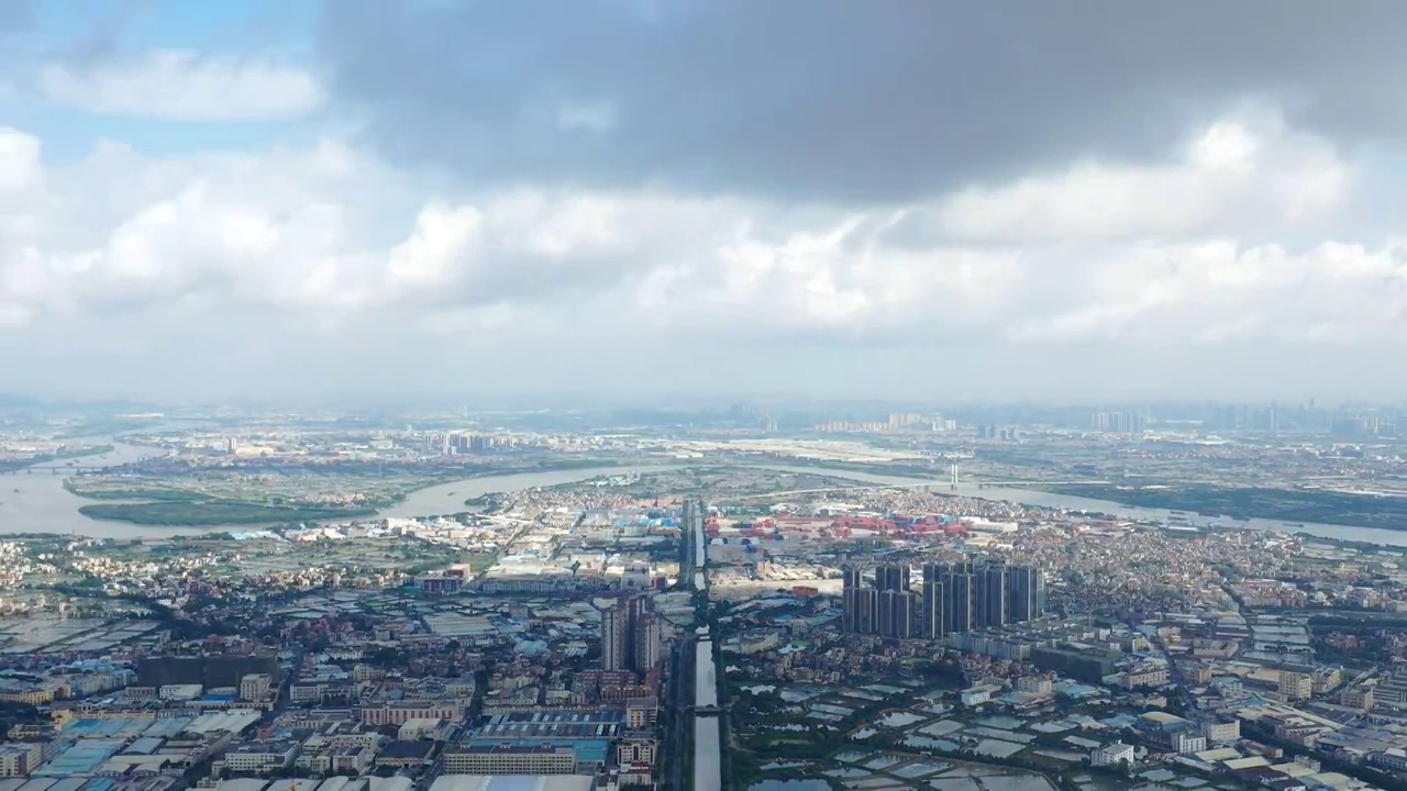 佛山顺德天空视频素材