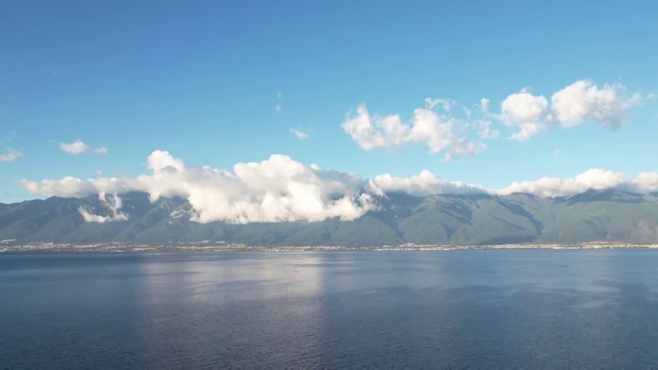 大理苍山洱海延时视频素材