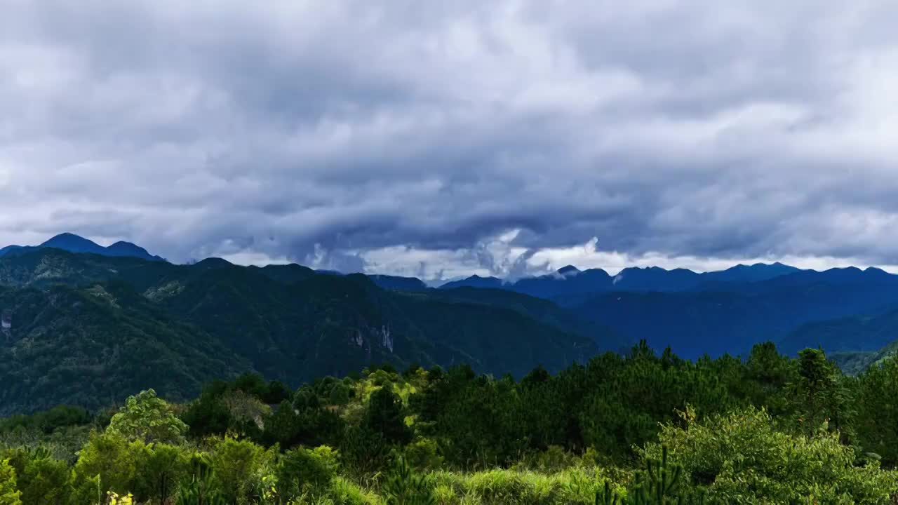 福建 周宁 风光视频下载