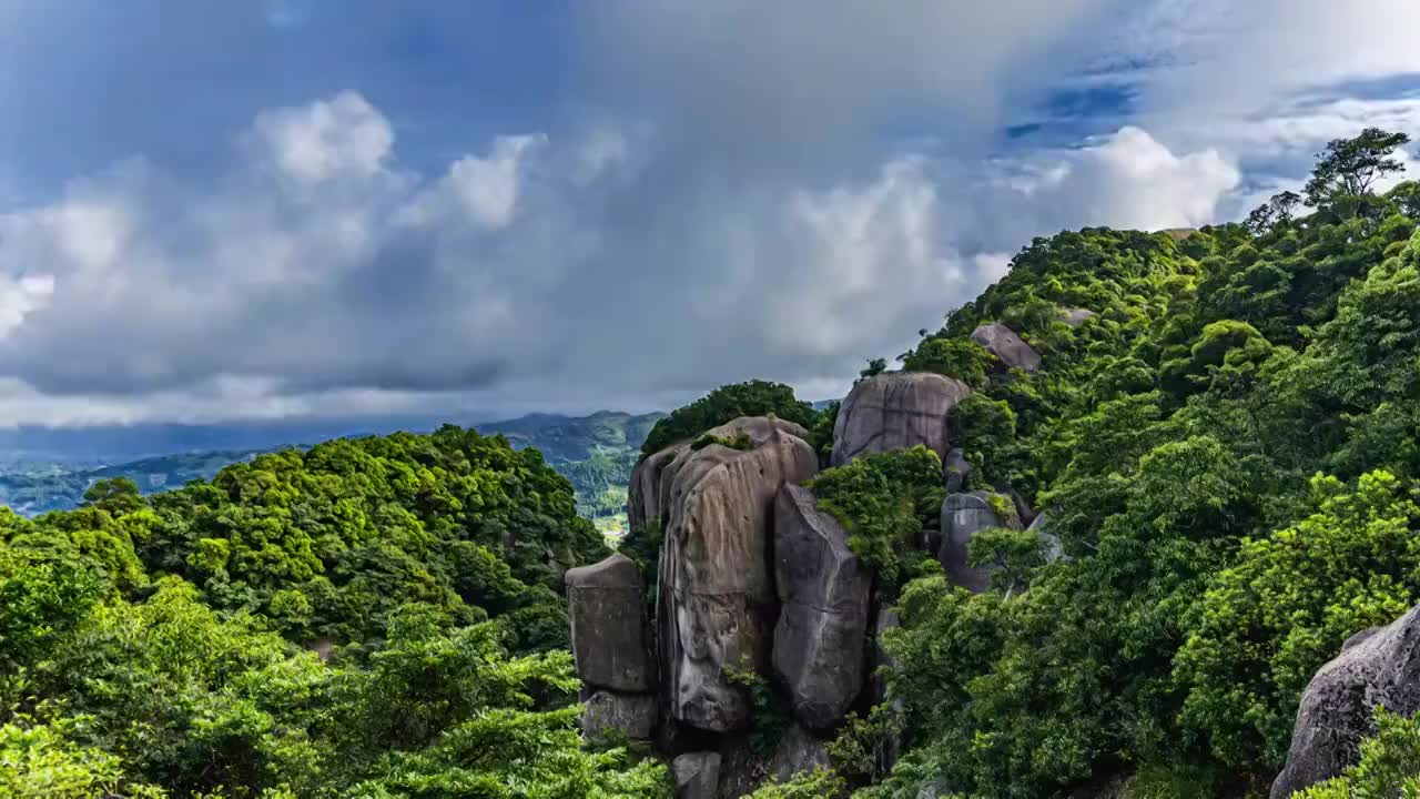 福建 太姥 风光视频素材