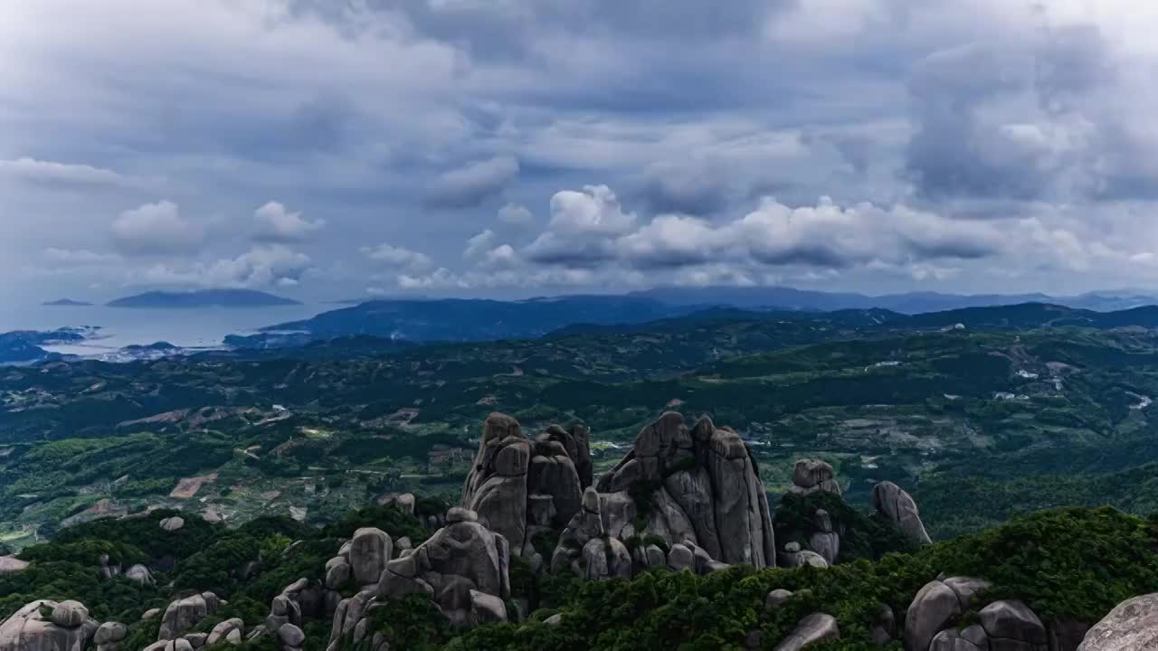 福建 太姥 风光视频素材