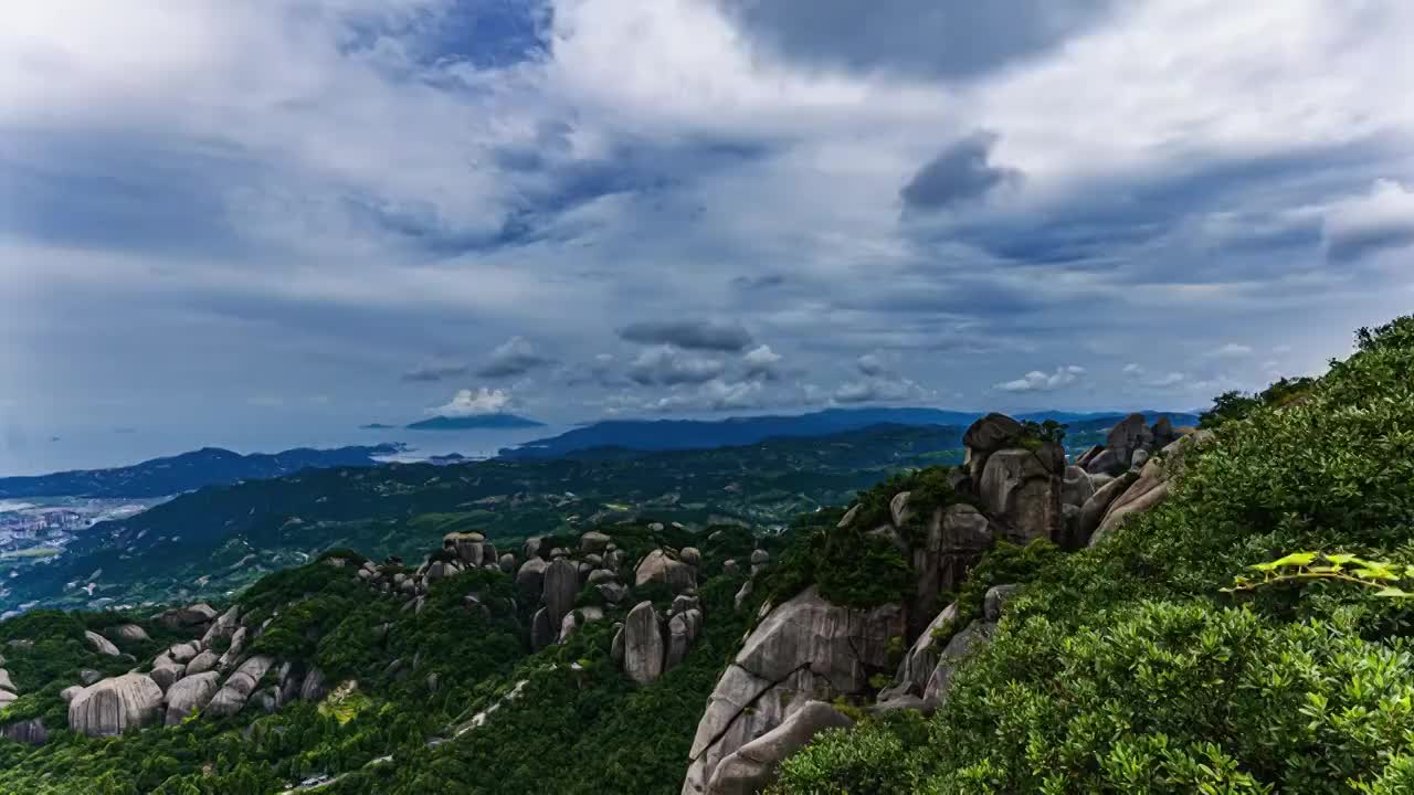 福建 太姥 风光视频素材