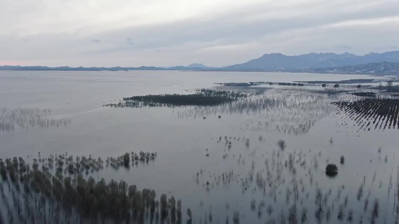 北京密云水库视频素材