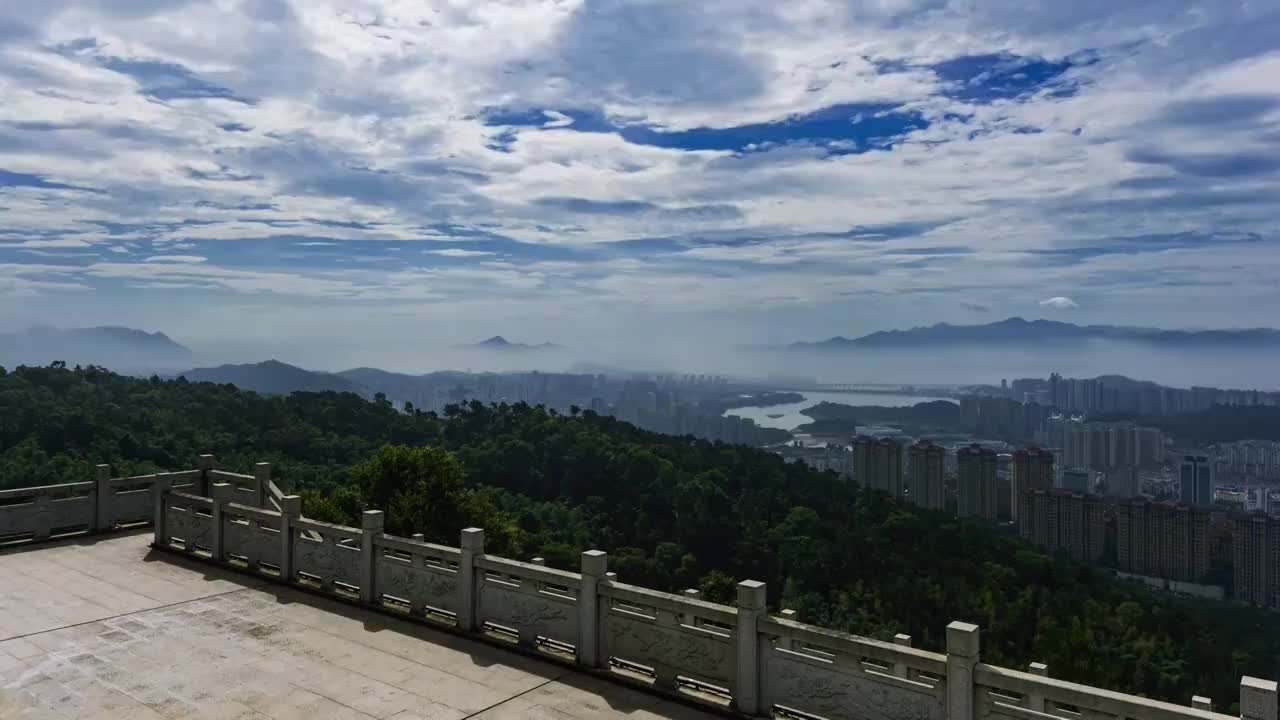 福建 宁德 雨后视频素材