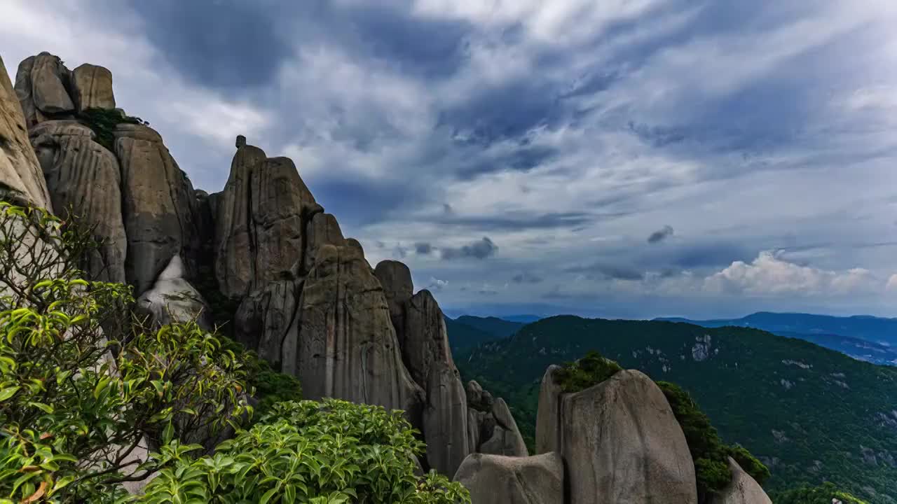 福建 太姥 风光视频素材