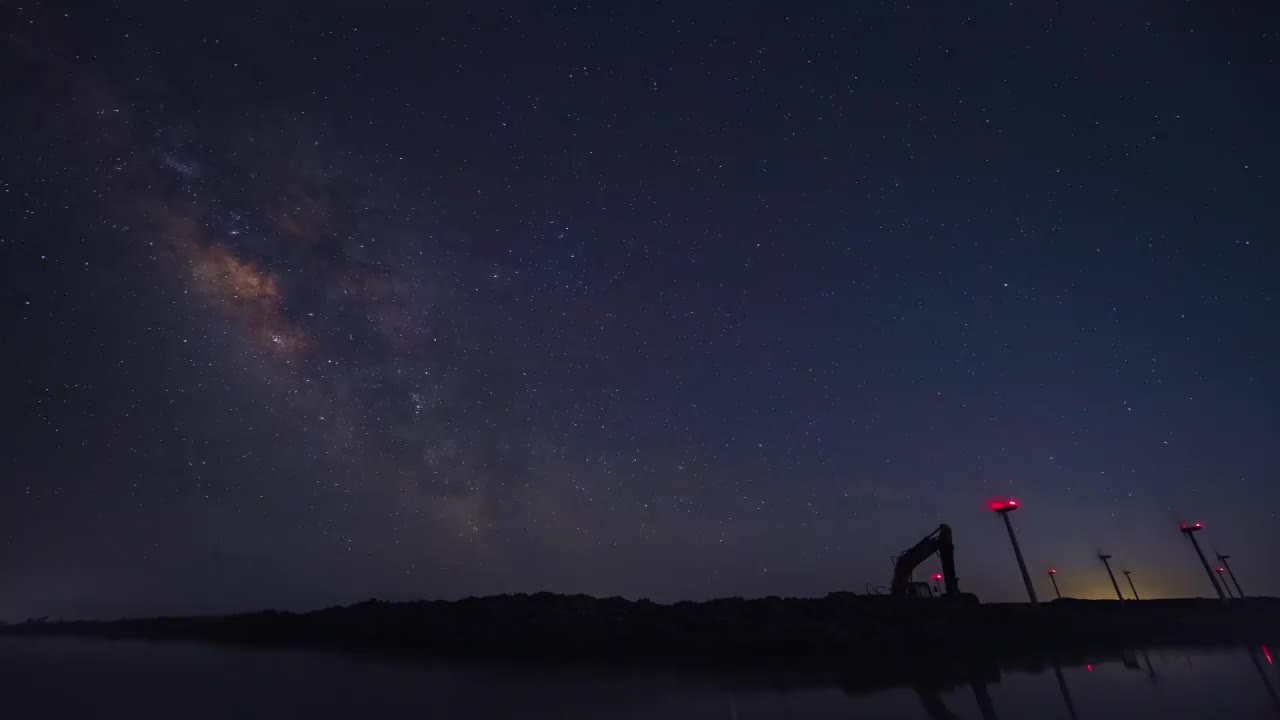 寂静之夜视频素材