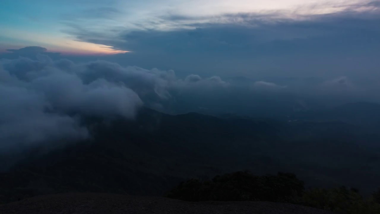 桂林貓兒山日出视频素材