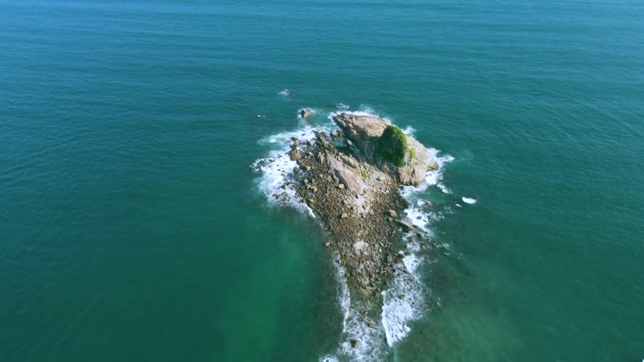 大梅沙岛屿视频素材