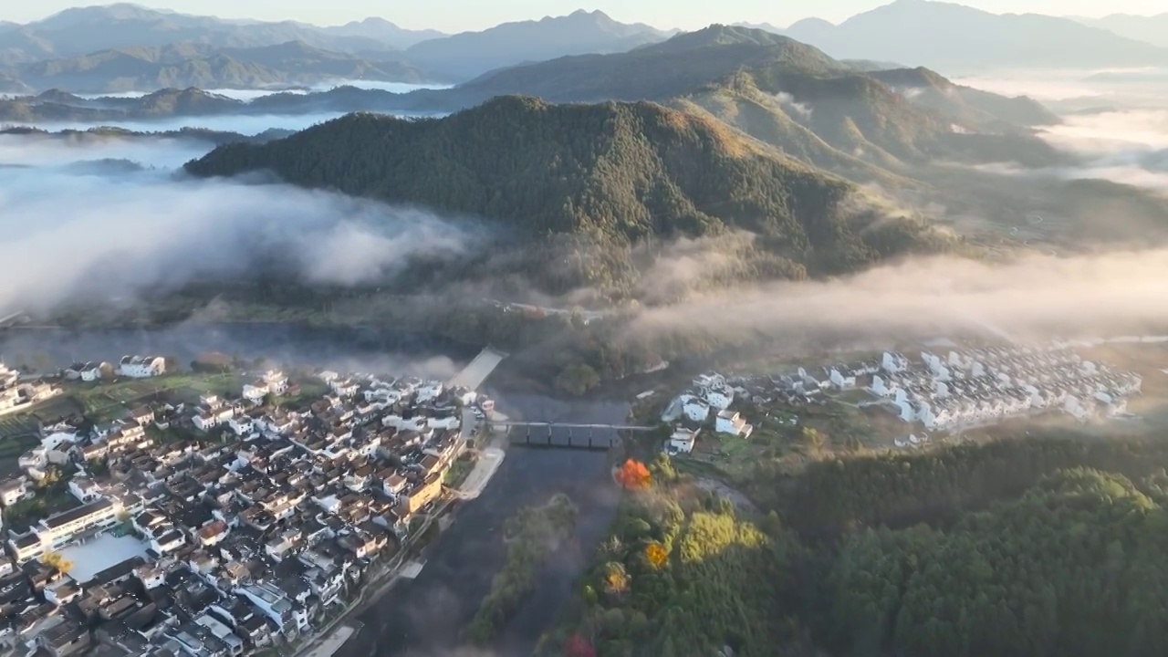 秋日乡村视频素材