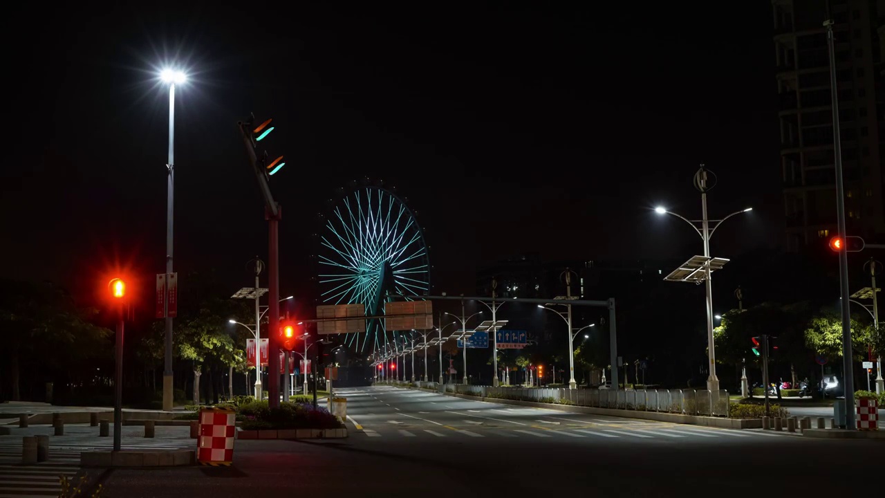 夜晚城市视频素材