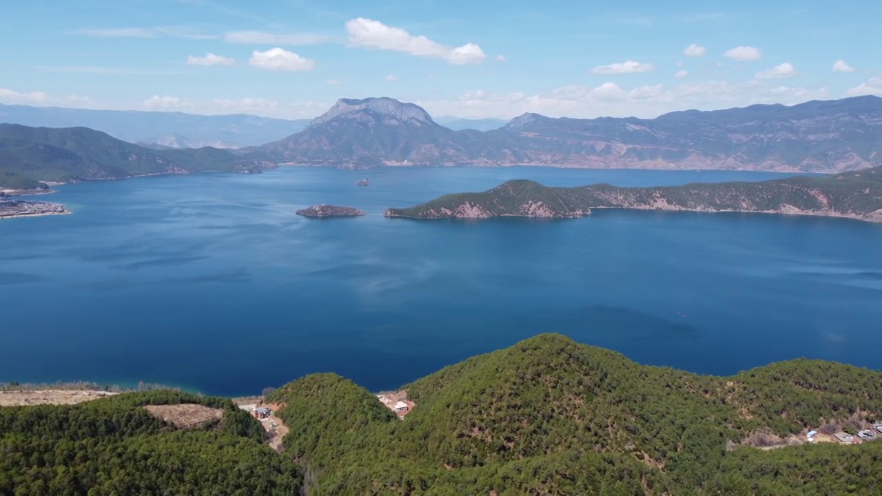 云南泸沽湖视频素材