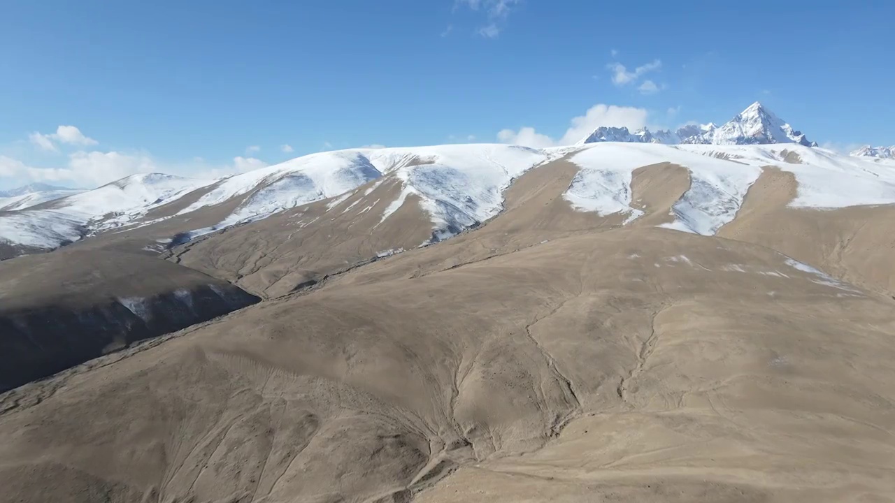 新疆喀什地区塔什库尔干自治县中巴公路航拍视频素材