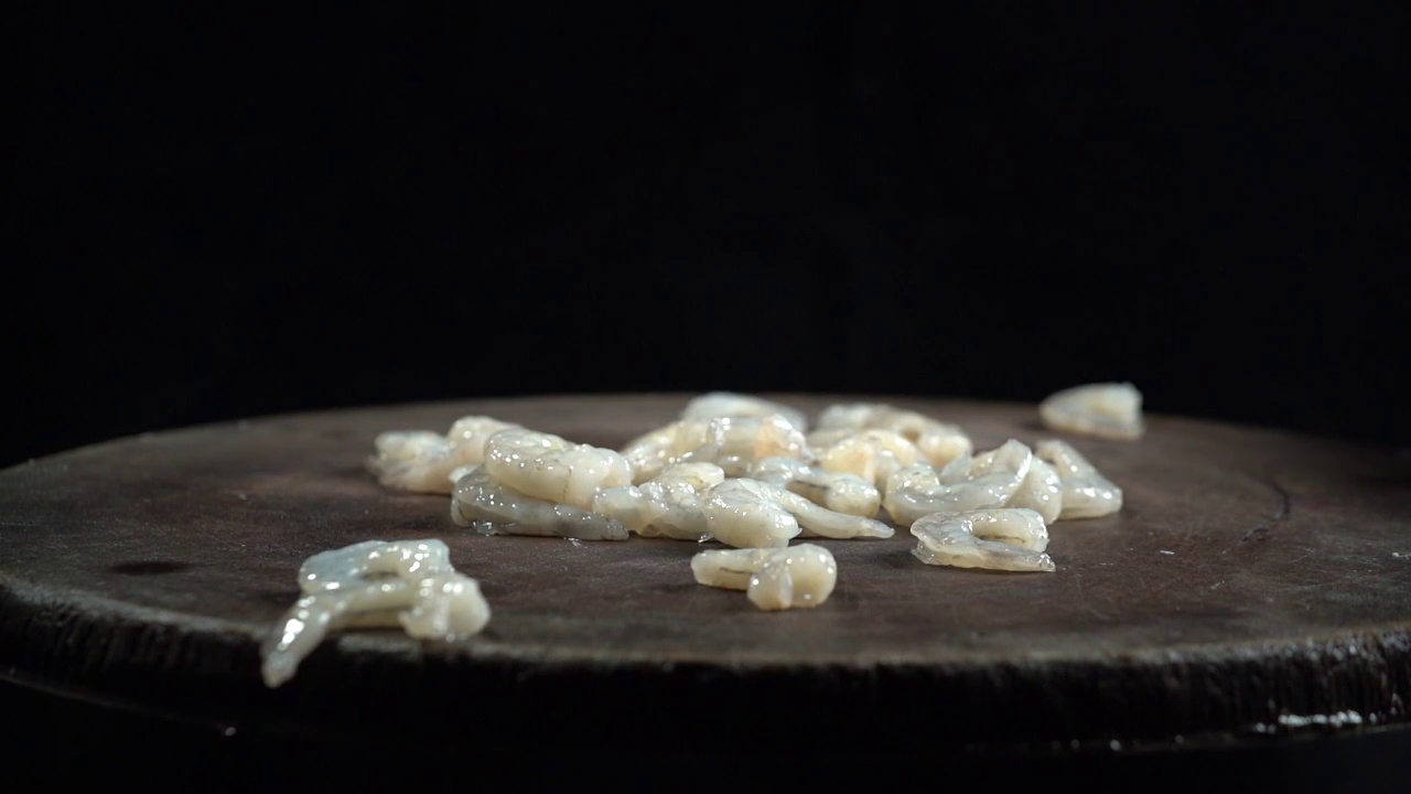 火锅厨师制作虾滑视频素材