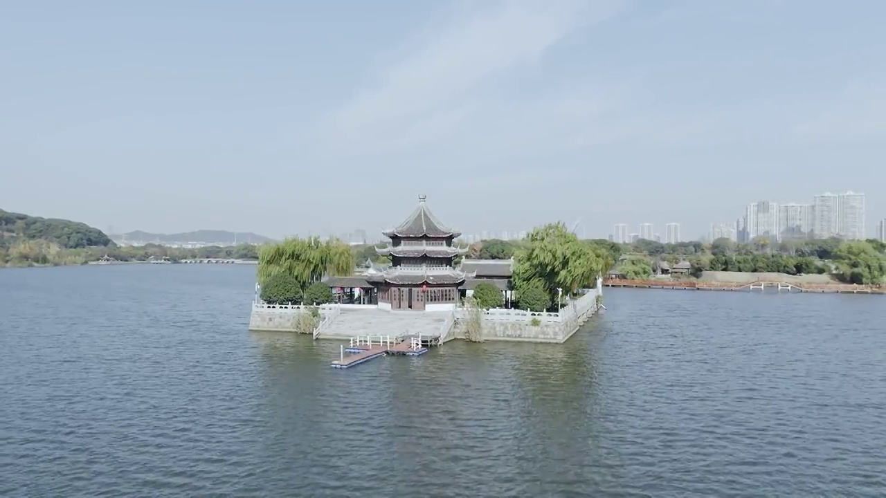 苏州石湖风景区视频素材