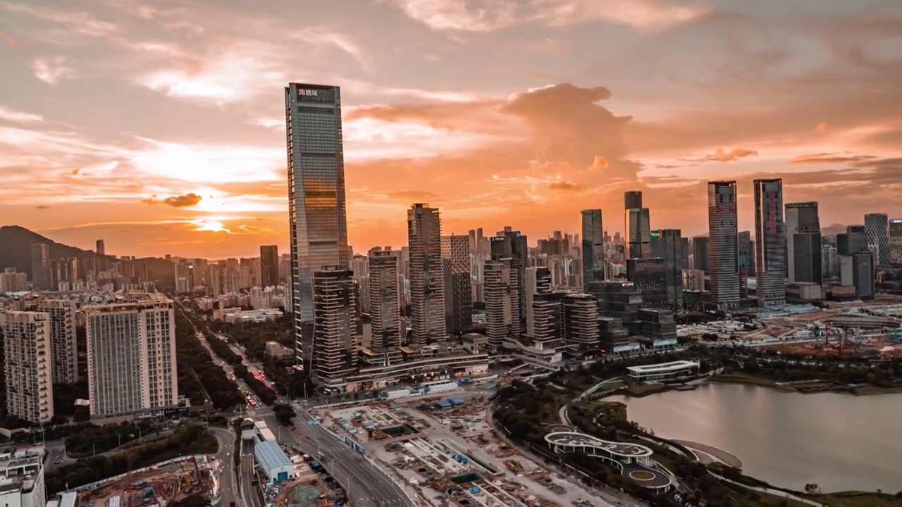 深圳城市风光视频素材