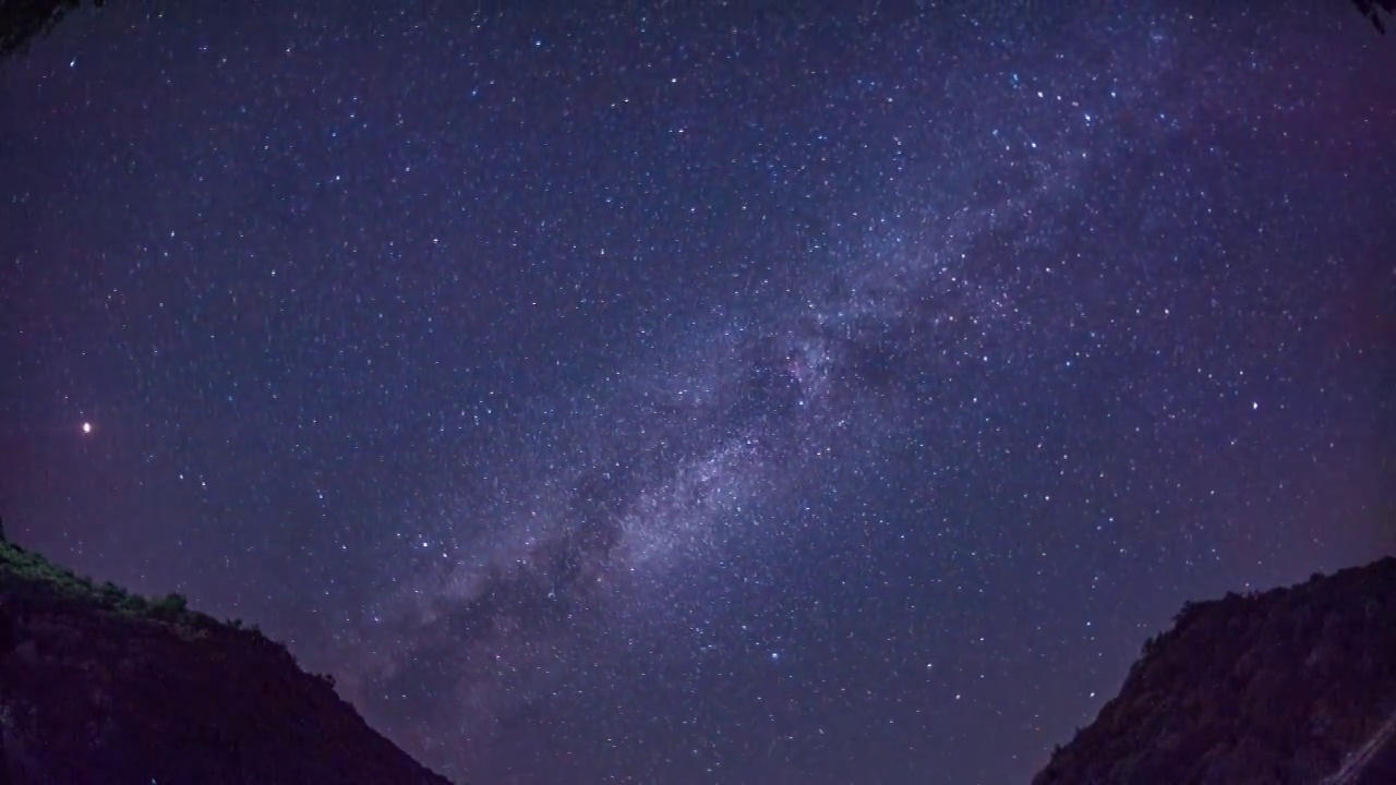 星空银河视频素材