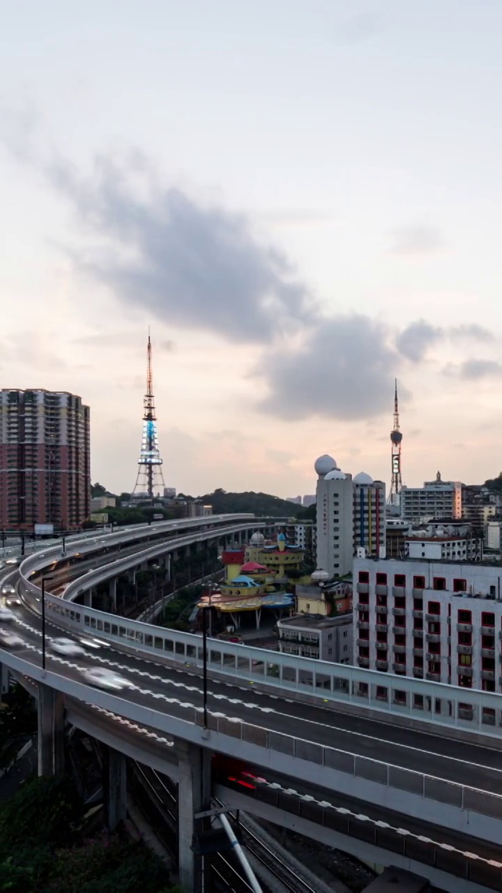 广东广州市老城区越秀区黑人聚居地小北视频素材