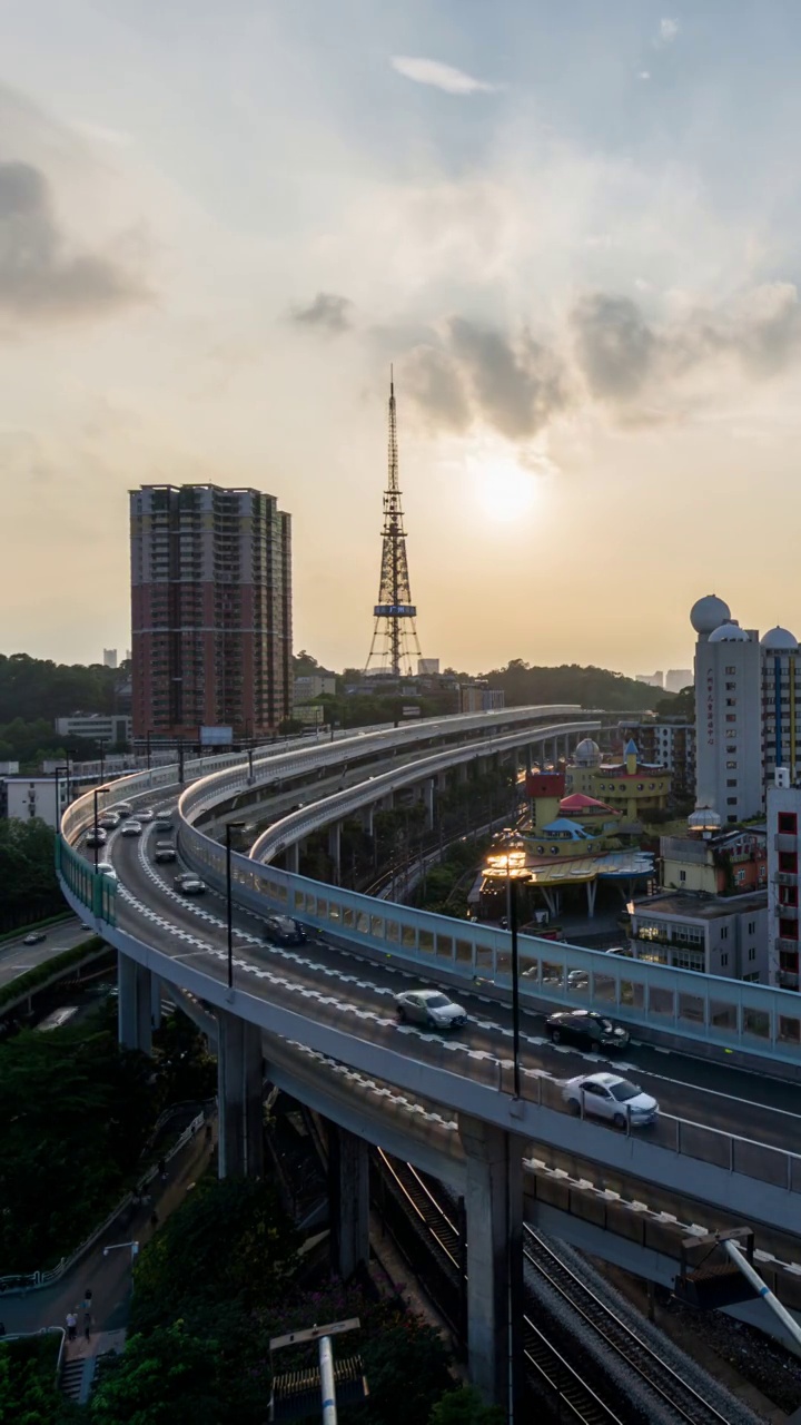 广东广州市老城区越秀区黑人聚居地小北视频素材