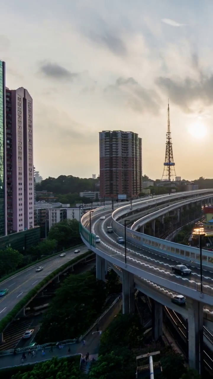 广东广州市老城区越秀区黑人聚居地小北视频素材