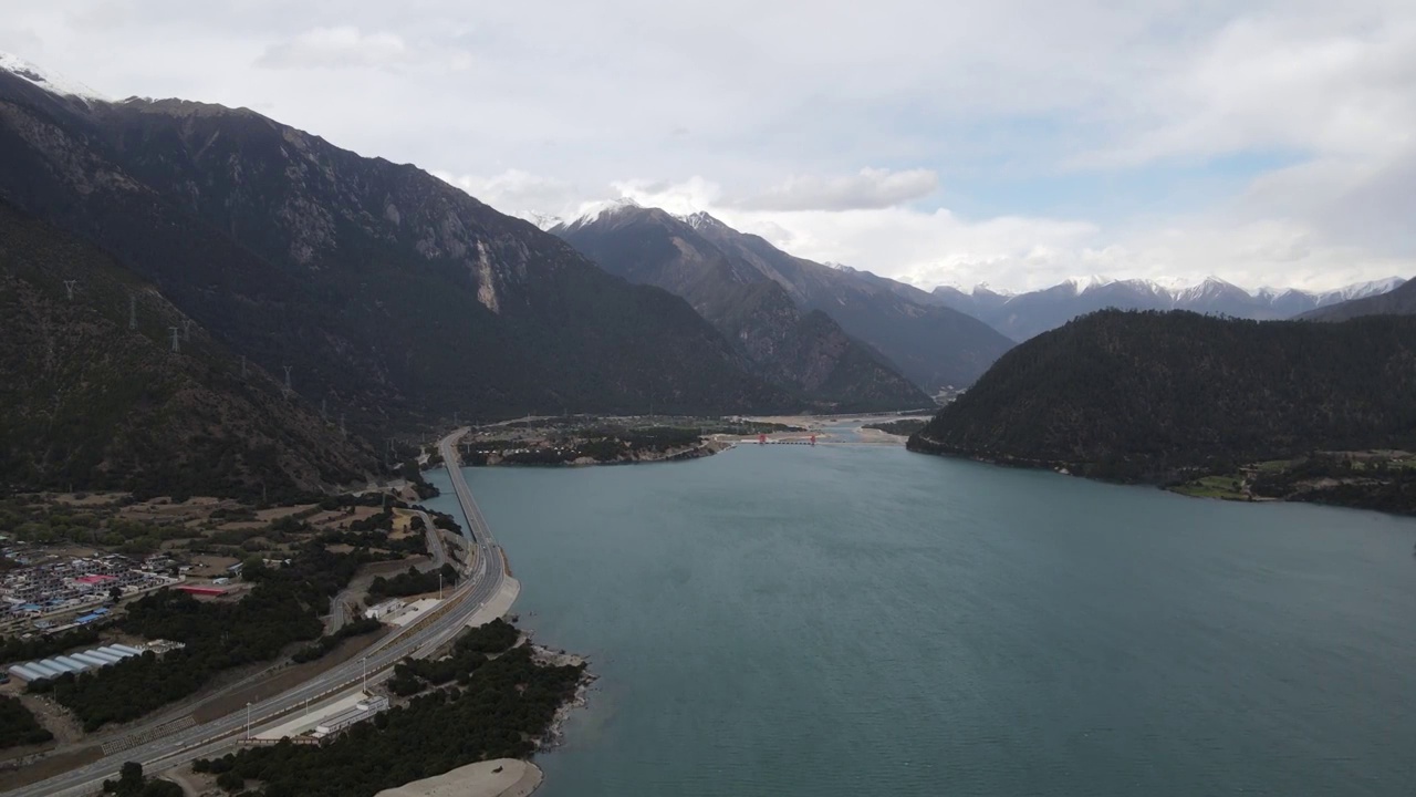 林拉高速水上公路视频素材