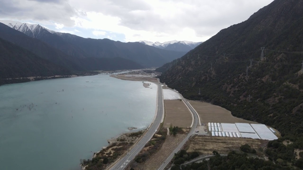 林拉高速水上公路视频素材