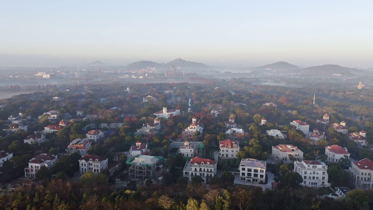 上海松江城市生态环境,新鲜空气,著名景点,自然风景区视频素材