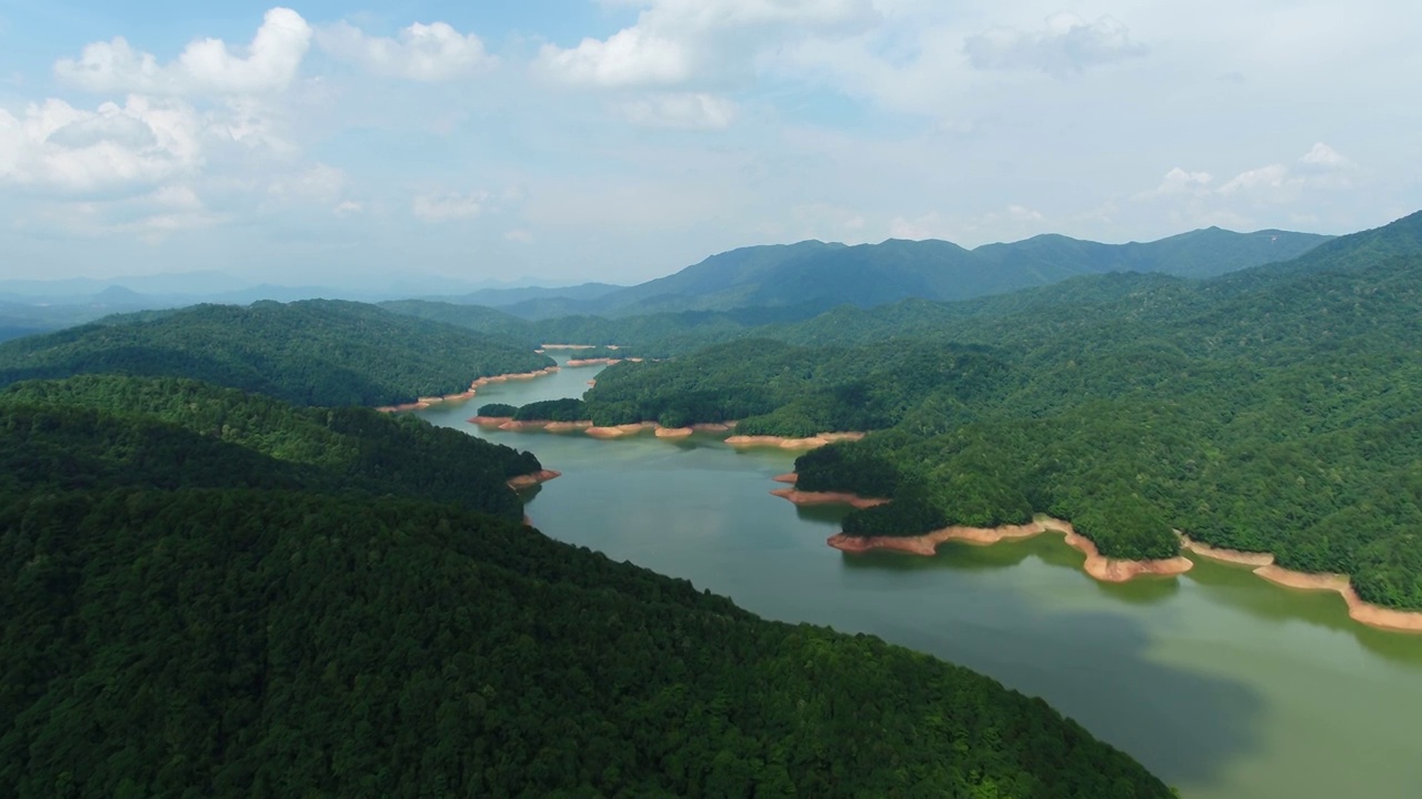 青山绿水视频素材