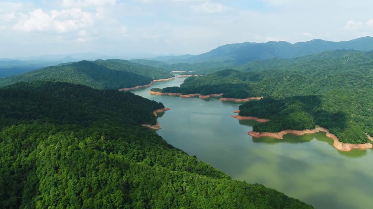 青山绿水视频素材