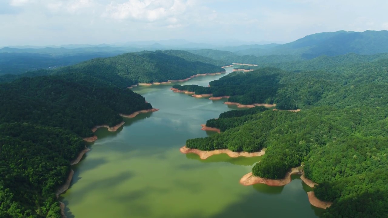 青山绿水视频素材