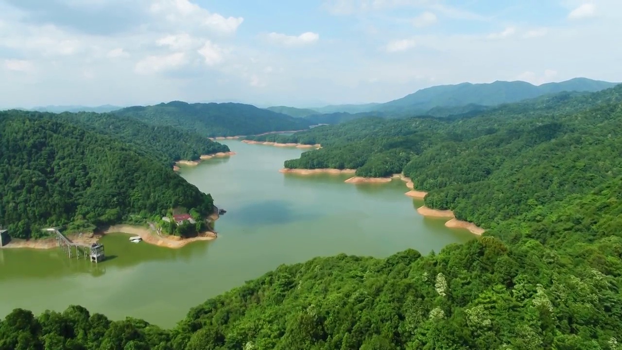 青山绿水视频素材