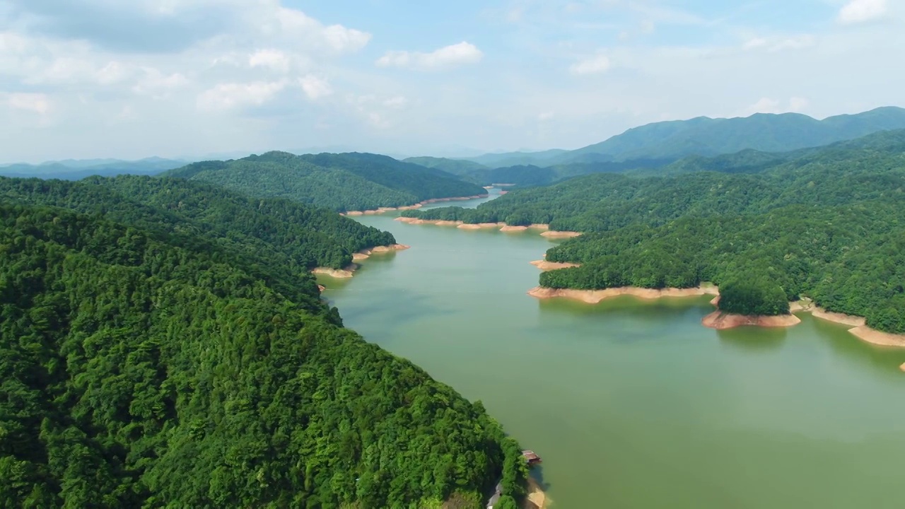 青山绿水视频素材