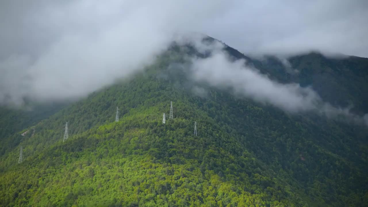 四川甘孜州康定高原延时风景视频素材