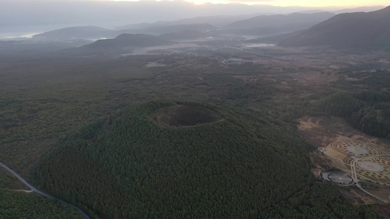 腾冲火山地热国家地质公园视频素材