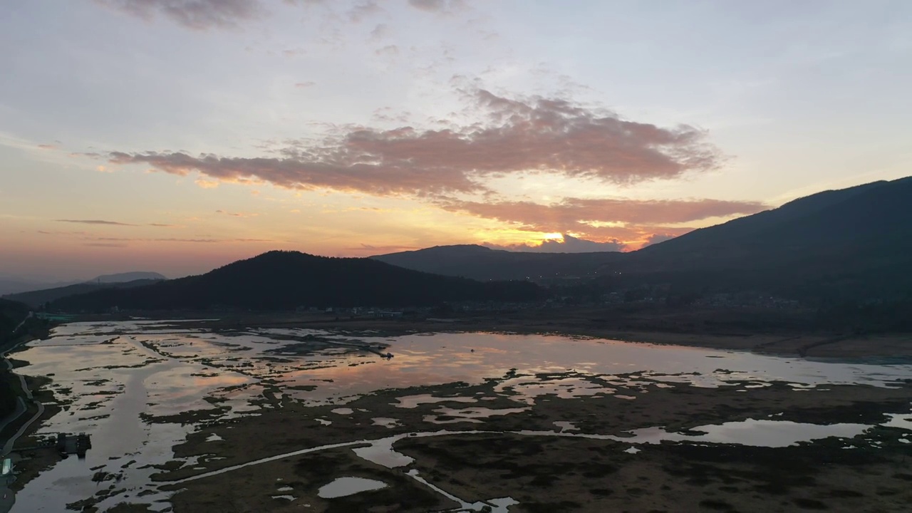 腾冲北海湿地公园视频素材