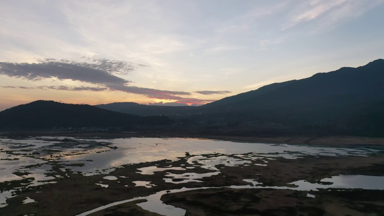 腾冲北海湿地公园视频素材