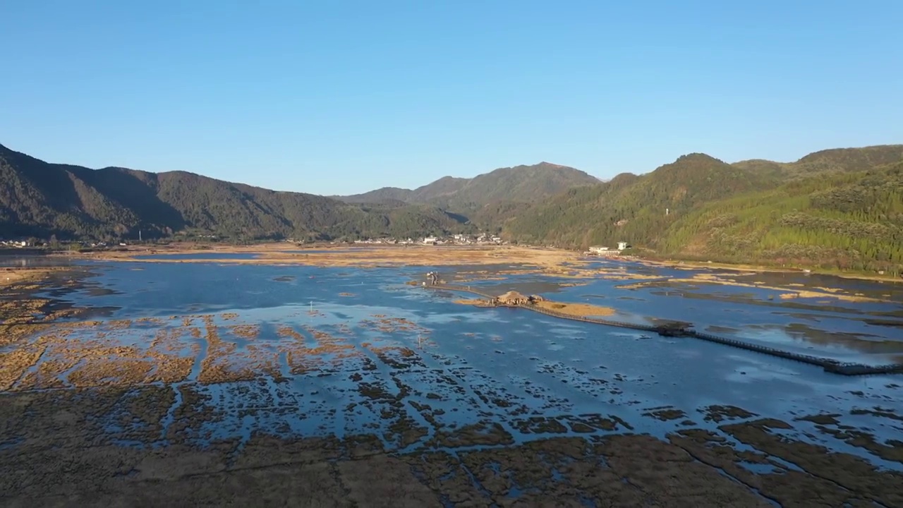 腾冲北海湿地公园视频素材