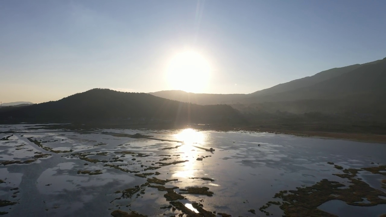 腾冲北海湿地公园视频素材