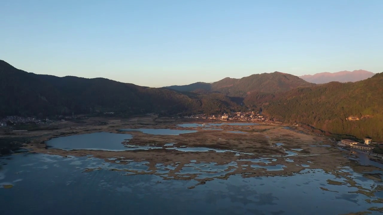 腾冲北海湿地公园视频素材