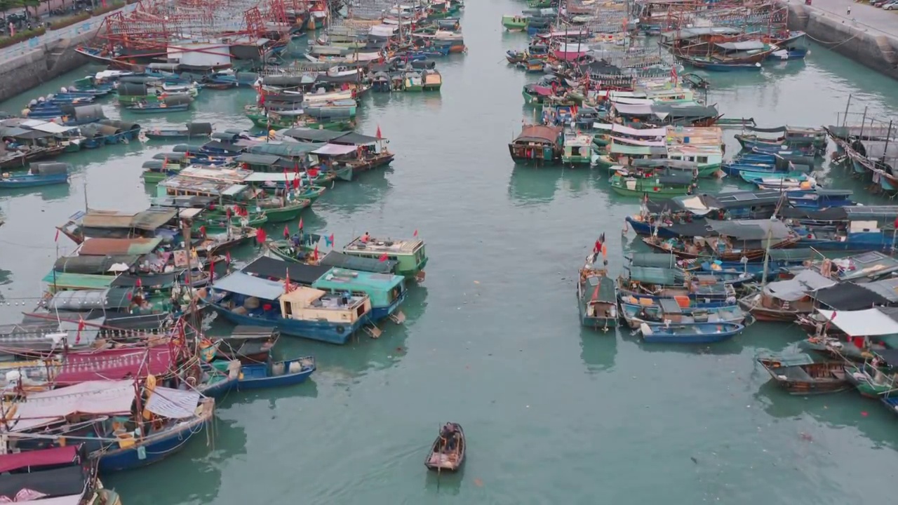 北海国际客运中心航拍视频素材