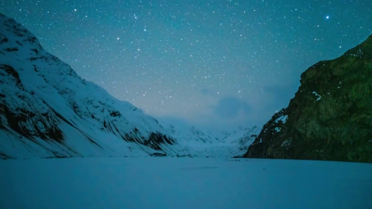 西藏星空视频素材