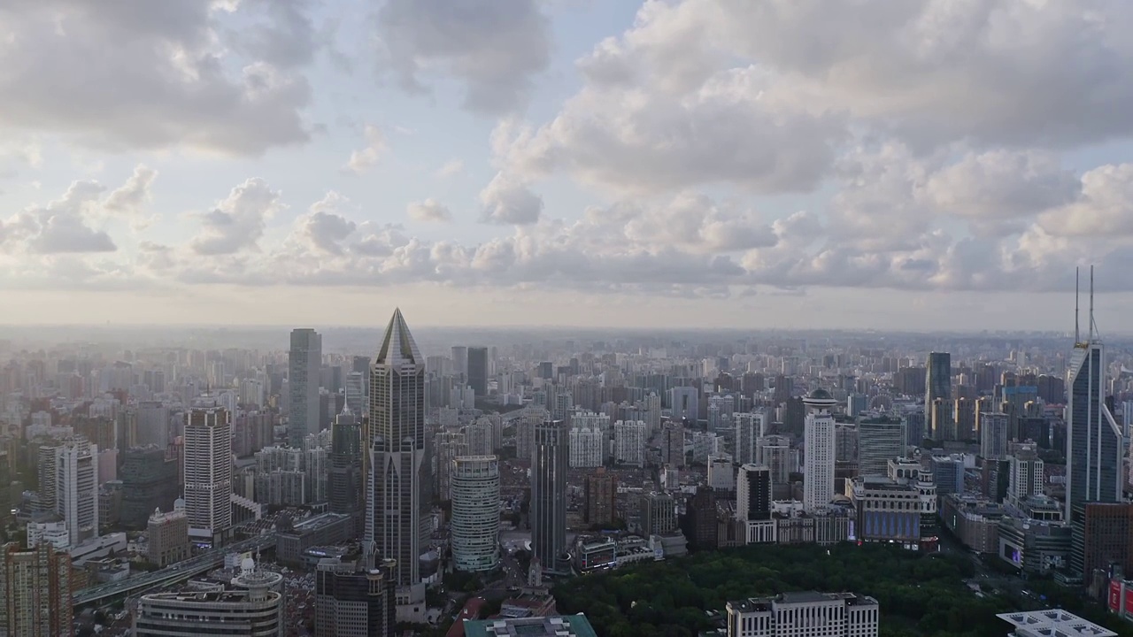 上海城市建筑全景视频素材